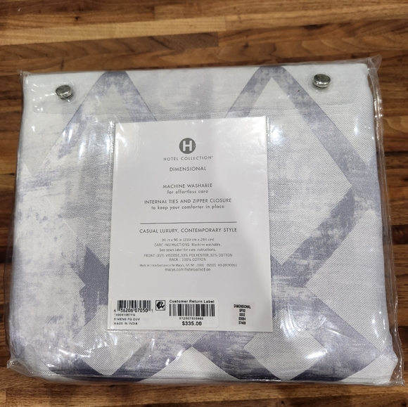 Hotel Collection Bedding New Hotel Collection Dimensional Duvet